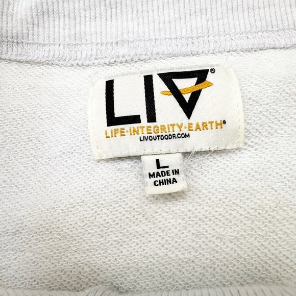 LIV Life Integrity Earth Just Beachy Size Large Cotton Blend - Picture 8 of 12